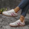 2024 New Pink Ladies Leisure and Comfortable Shoes In Spring Autumn Soft-soled Leather Fashion Shoe Sports Shoes Women Sneakers