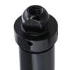 Для Tesla для комплекта для замены вентиля шины TPMS алюминиевый шток клапана металлические и резиновые прокладки надежная крепежная гайка 4 шт. черный