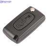 Jingyuqin 20ps Car Key Case Shell For Peugeot 307 407 308 607 For Citroen C2 C3 C4 C5 C6 C8 XSARA PICA CE523 HU83 CE536 VA2