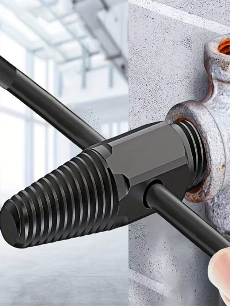 Набор для извлечения винтов для двухголового крана, крана, клапана, поврежденного провода, болта для водопроводной трубы, набор сантехнических инструментов