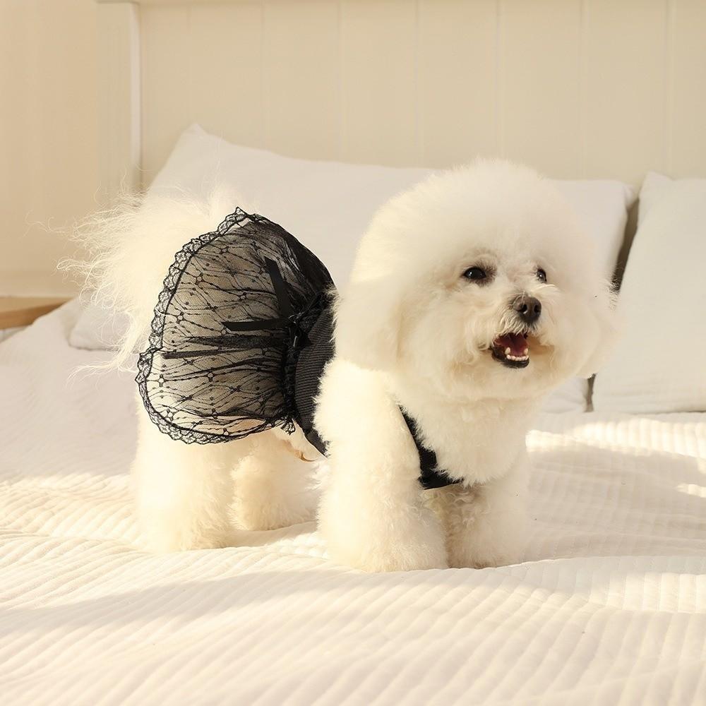 Princess Style Pet Dresses Summer Weight Pet Vest Fashion Dog Skirts for Cats