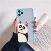 Креативный чехол для телефона с изображением семьи панд, милое животное, для iPhone 15 12 13 11 14 Pro Max 7 8 Plus SE 2020 X XR XS, противоударный, для пары