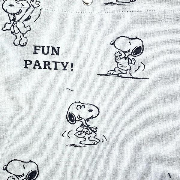 Snoopy Jacquard Tote Bag (gray) Rootote (ROOTOTE) SNOOPY