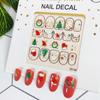 Beauty Stickers New Christmas Nail Art Ornaments Snowman Christmas Gift Nail Art Stickers 3D Nail Stickers