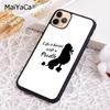 MaiYaCa Life Is Better With A Poodle Silhouette Phone Case For iPhone 17 Air 16 15 plus 11 12 13 14 pro max  coque