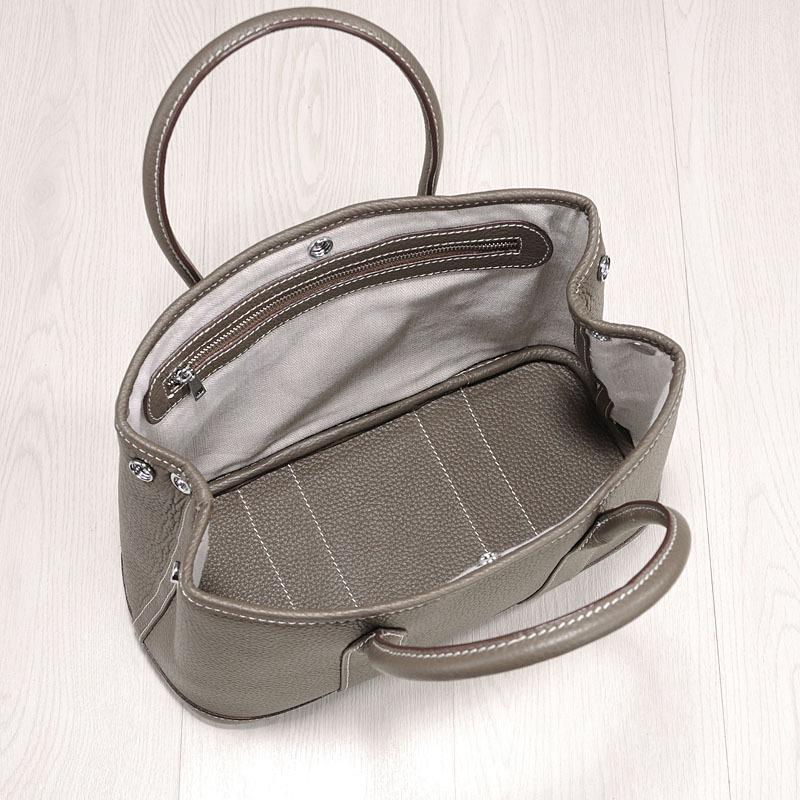 Корейская женская сумка на плечо из коровьей кожи Lychee Grain 2023 года - простой европейский стиль