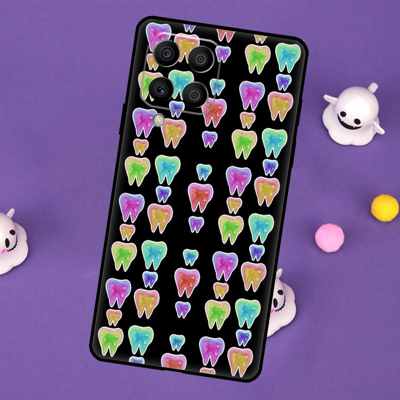 Dentist Dental Teeth Tooth Doctor Cover For Samsung Galaxy M20 M30s M33 M13 M23 M53 M15 M55 M31 M51 M14 M34 M54 M32 M52 Case