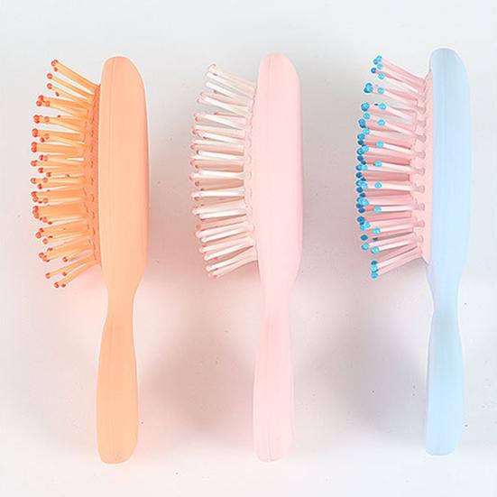 Расческа для волос с ультрамягкой щетиной, экономичная пластиковая щетка для распутывания волос, длинная расческа для влажной укладки, косметические принадлежности для вьющихся волос
