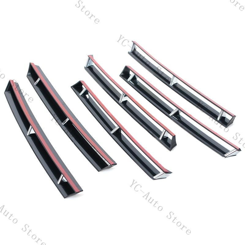 For VW Passat B8 2015- Variant Front Grille Chrome Plated  Chrome Plated Bright Strip On She Front Grille Car Accessories