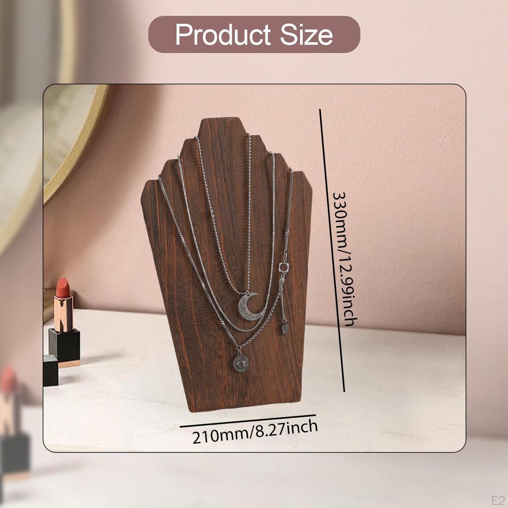 Подставка-держатель для ожерелий, настольная, для прилавка, для магазина, для комода, витрина для показа, розничная продажа ювелирных изделий