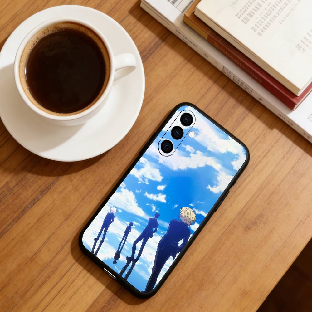 Anime H-Hunter H-Hunter Phone Case For Samsung Galaxy A73,A72,A71,A70,A53,A52,A51,Soft Silicone Black Cover