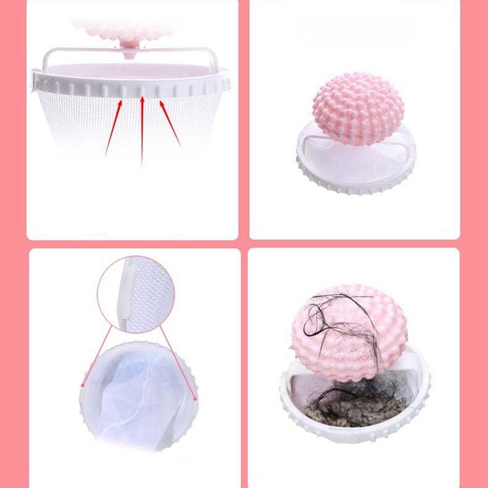 Cleaning Balls Hair Removal Bag Cleaning Tools Hair Catcher Dirty Fiber Collector Home & Living