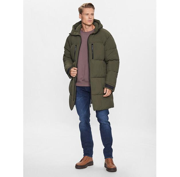 Пуховик Didriksons Hilmer 504239 зеленый Loose Fit