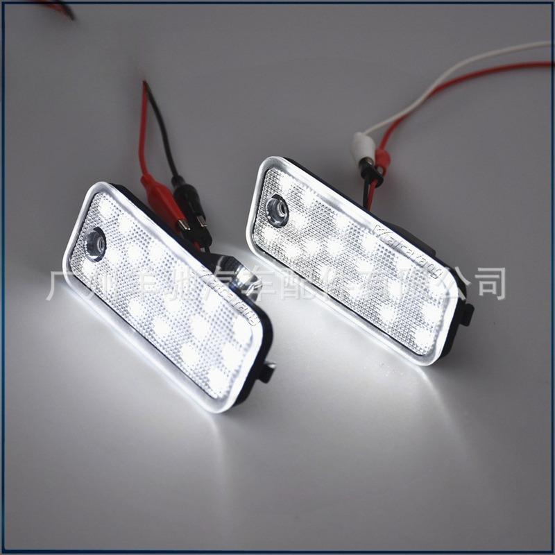 LED License Plate Light Compatible with Hyundai Santa Fe DM High Quality Car Accessories tallation Kit Easy DIY Fit