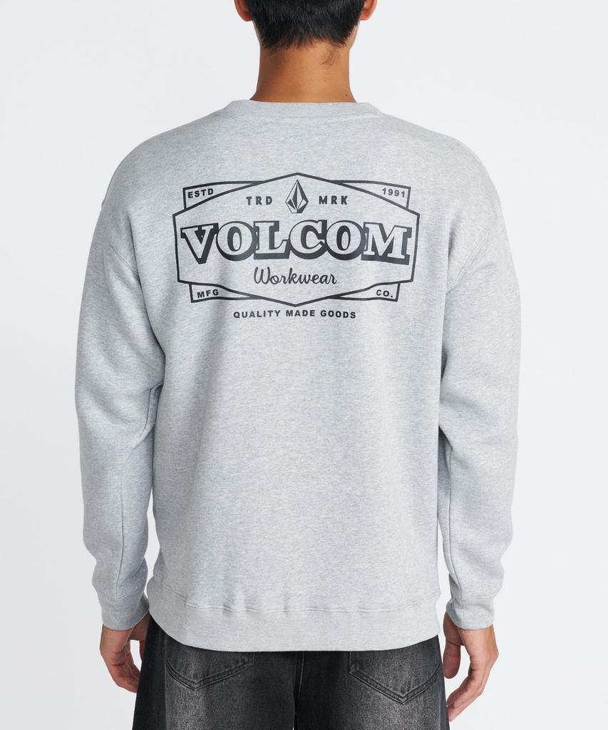 [Volcom] Рабочая толстовка с круглым вырезом, размер XL