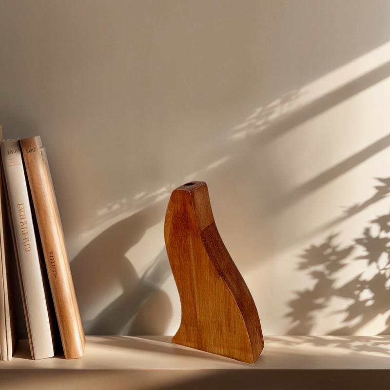 Изделия ручной работы Ваза для гостиной Сделай сам Дерево Ретро Натуральные материалы Настольные украшения Флористика Декоративные 4 стиля