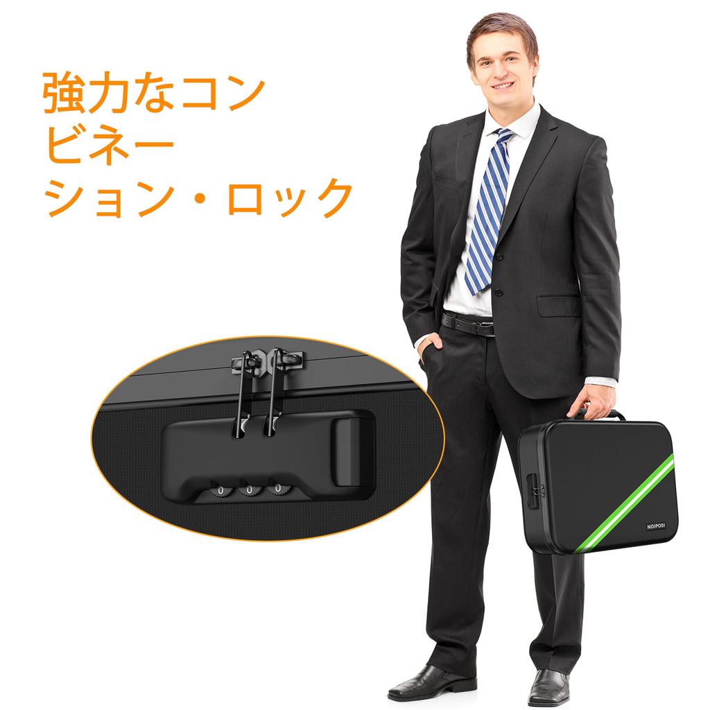 Noiposi Огнеупорный Изолированный Огнестойкий 36 x 27 x Водонепроницаемый и Огнестойкий Бокс для Документов с Огнестойким Сейфом для Хранения Домашних Документов и Файлов