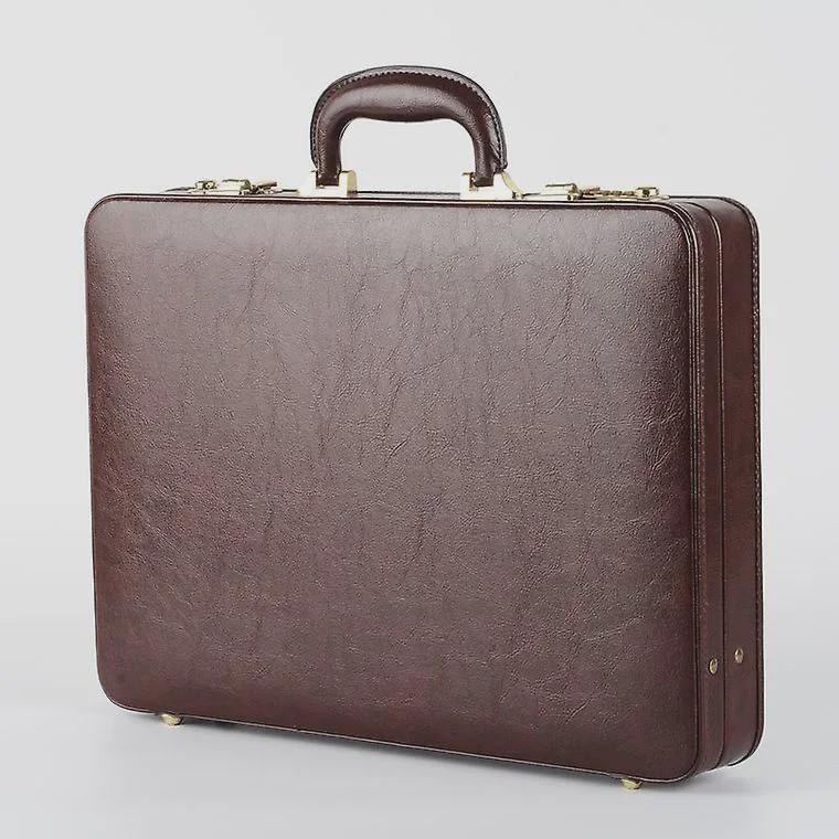 «Мужской ретро-портфель из искусственной кожи Cross-Border Business»