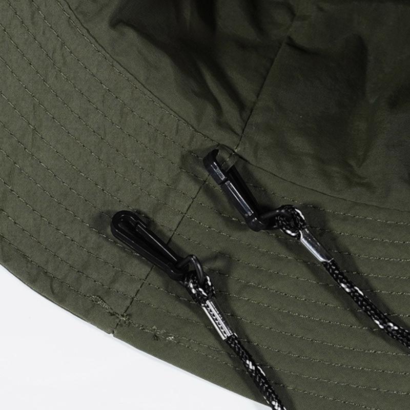 Быстросохнущая панама Водонепроницаемый дизайн Шляпа рыбака Защита от УФ-лучей Шляпа рыбака для взрослых и подростков Рыбалка Велоспорт Пеший туризм