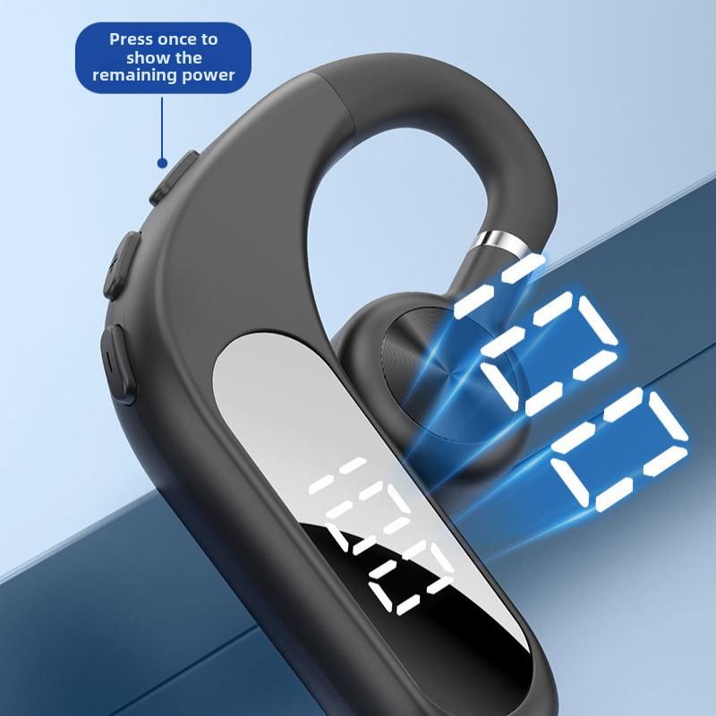 Новые наушники Bluetooth с воздушной проводимостью, одно вращение уха, с зарядным отсеком, без ушного подвесного внешнего звука, большая мощность