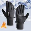 Ski Gloves Outdoor Riding Pockets Warm Gloves Winter Men's and Women's Sports Water-proof Windproof Velvet Touch Screen