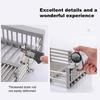 Stainless Steel Drain Rack Retractable Design Large Capacity Rust-Proof Corrosion Resistant Kitchen
