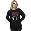 AC/DC Womens/Ladies Highway To Hell Circle Sweatshirt