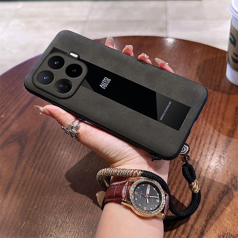 Для Xiaomi 17T/17T Pro Чехол Премиум Кожа Янба Благоприятное Облако Плетеный Браслет Ударопрочная Крышка Для Xiaomi 17 T/17 T Pro