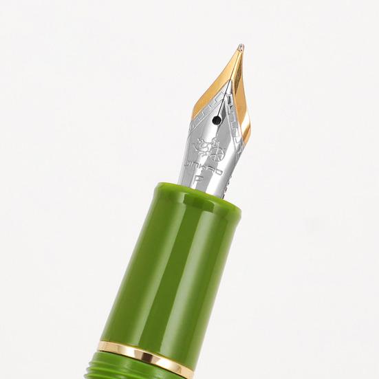 Перьевая ручка, тонкий наконечник для кардиограммы с большим конвертером чернил, компактный размер, портативная гладкая ручка для письма, канцелярские принадлежности, подарок