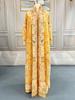 Women's Issey Miyake Pleated Print Cardigan Abaya - Long, Plus Size Arab Robe