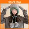 Cute Kids Knitted Bunny Ears Beanie With Warmth And Wind Protection