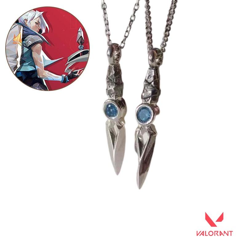 Stylish Valoran Jette Necklace With Geometric Alloy Pendant