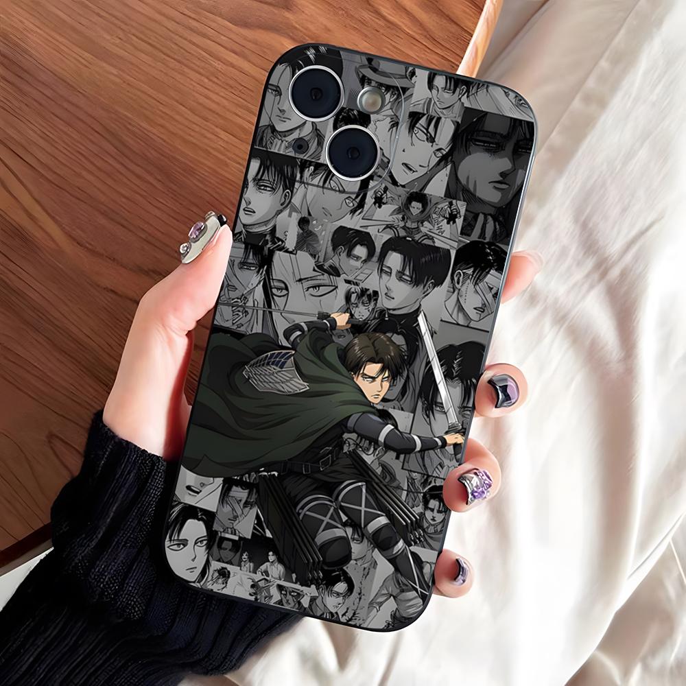 Attack On Titan Phone Case For IPhone 17 Pro Max 16 15 14 Pro Max 13 11 X Xs Xr 8 7Plus Silicone Cover