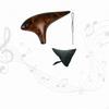 12 Hole Ocarinas Musical Instrument Accessories Ceramic Fun To Play Pure Tone Ocarina for