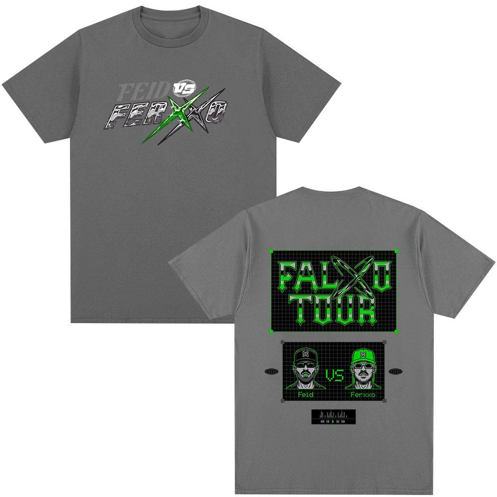Rapper Feid Ferxxo Tour 2026 Merch Tshirt Unisexs WoUnisex Clothing Fashion Hip Hop Tshirts Casual Short Sleeve T Shirts