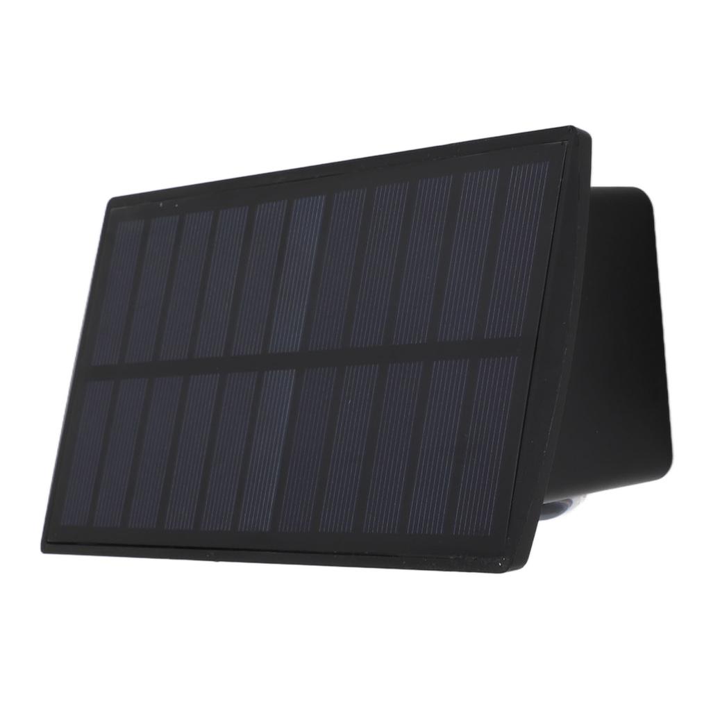 Solar Outdoor Wall Lights IP65 Waterproof Double Headed Solar Wall Sconce for Garden Steps Warm Light