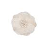 5Pcs Beads Center 3D Chiffon Flower Chiffon DIY Sewing Applique Sewing Artificial Flower