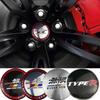 4 шт. Наклейки на центральные колпачки дисков Mugen для автомобилей Honda Mugen Power Typer Accord CRV Civic City Odyssey HRV Insight Elysion
