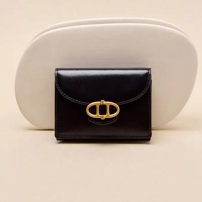 Black Botallato 3-fold Bill Wallet AAHO6F327BK