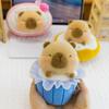 New Creative Desserts Kapibala Plush Toys Cute Capybara Dolls Children's Comforting Rag Dolls
