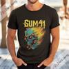Sum 41 T-shirts for Unisex Rock Band Harajuku Short Sleeved T-shirt Y2k Clothing Goth Clothes Streetwear Unisex Graphic Unisex's