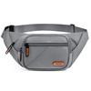 Unisex Waterproof Waist Pack - Multi-Pocket Adjustable Design for Travel/Sports/Business, Large Capacity & Anti-Slip Strap