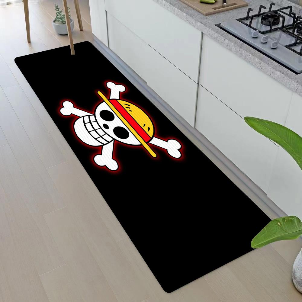 Entrance Front Door Doormat Cool LuffyS ZoroS Non-slip Kitchen Rug Living Room Rugs Balcony Bathroom Foot Mat Floor Mats Carpet