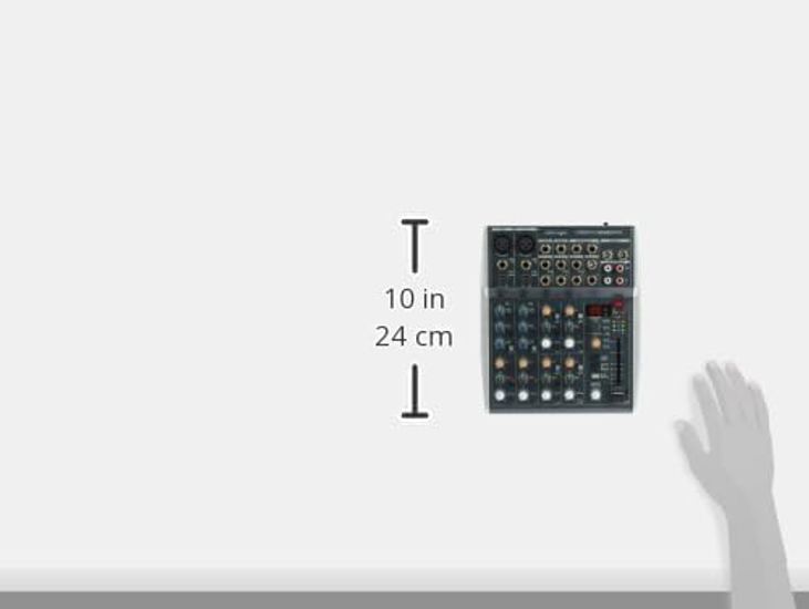 Аналоговый микшер Behringer 10 входов 2 шины микшерный пульт с USB потоковым аудио интерфейсом/оснащен встроенным процессором эффектов KLARK TEKNIK XENYX 1002SFX