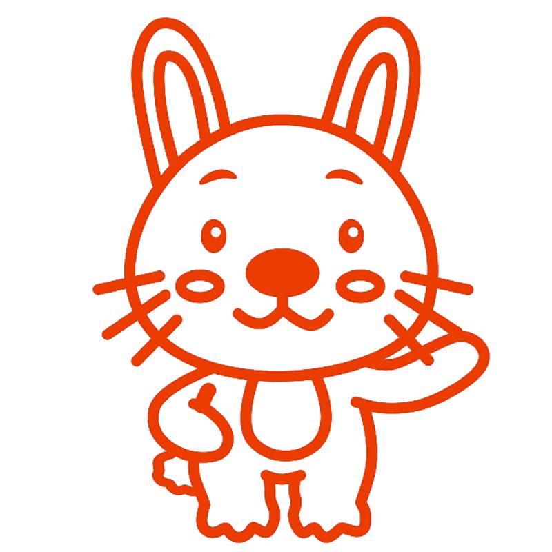 Zodiac Animal Stamps: Ox, Rat, Rabbit, Dragon, Pig, Tiger, Snake, Horse - Cartoon Stamps for Kids