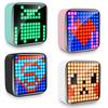 Retro Pixel Art Portable Bluetooth Speaker LED Display Board for Divoom Cute Gift Home Light Decoration Mini Hifi Speaker
