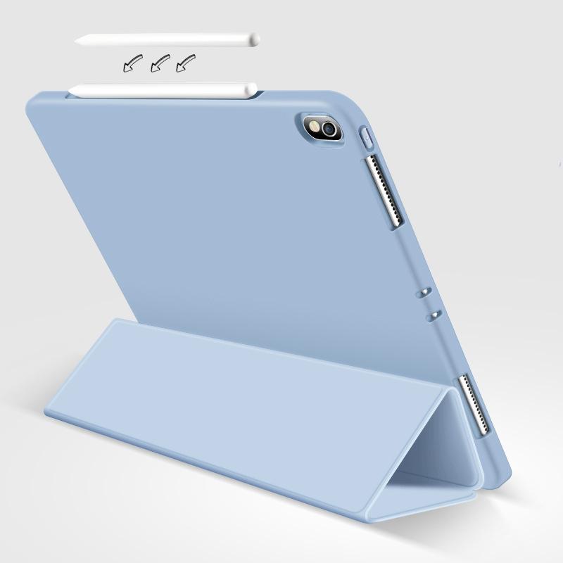 Силиконовый тонкий чехол для iPad Air 5, тройной смарт-чехол для Pro 11/10,5, чехол премиум-класса для iPad 10,2/9,7, мягкий чехол для Mini 6/5/4