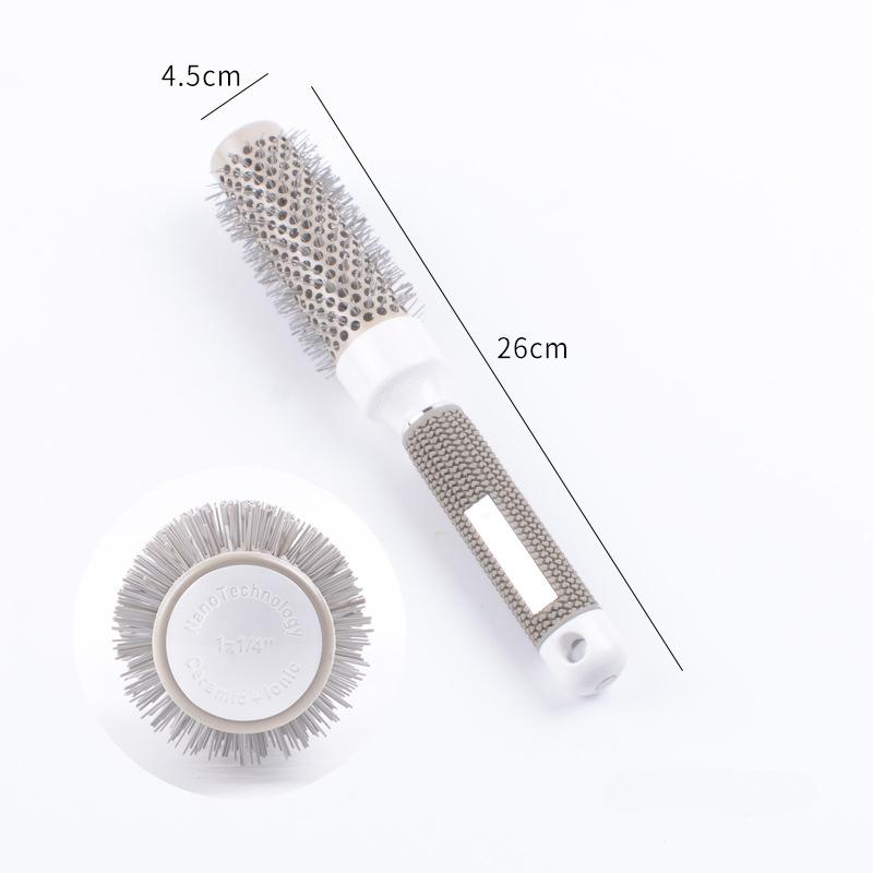 1 шт., 5 размеров, профессиональная салонная расческа для укладки волос, круглая расческа для завивки волос, щетки для завивки волос, расческа-бочка, парикмахерский инструмент для укладки