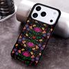 Вышивка Цветы мягкий чехол для телефона для iPhone 17 16 15 14 13 12 11 Pro Max Plus 17Air Мягкий силиконовый чехол