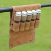 Portable Spice Bottle Organizer Bag Outdoor Camping Barbecue Picnic Seasoning Condiment Jar Container